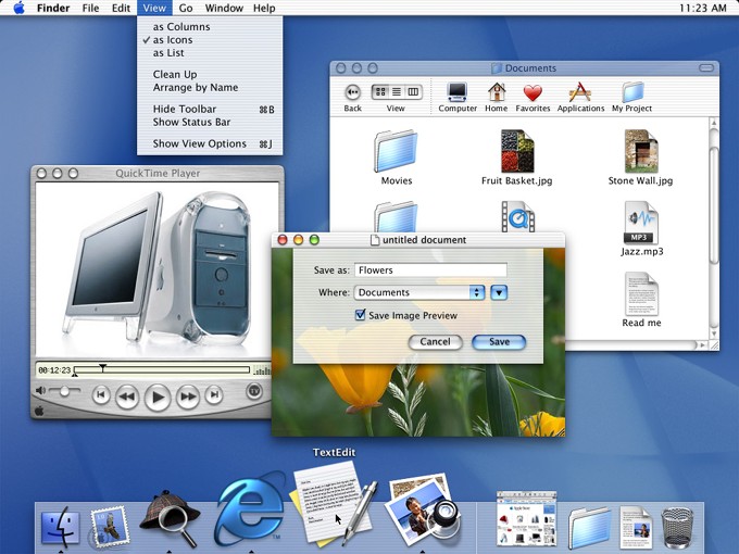 Mac OS X Evolution - OS X (10.0 - 10.4) | InsanelyMac